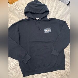 Ron Jon Black Hoodie with Logo